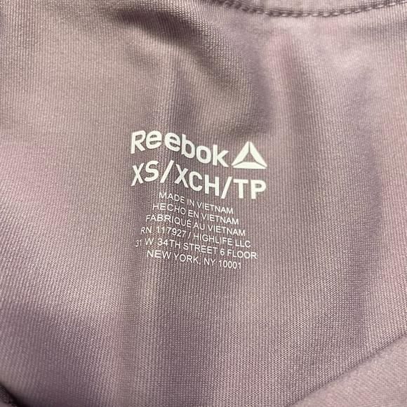 Reebok Mauve 7/8 Leggings, Size xs - Picture 5 of 8